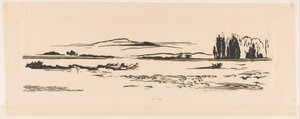 Flussmündung N. N. Guinea von Johannes Frederik Engelbert ten Klooster (signed by artist)