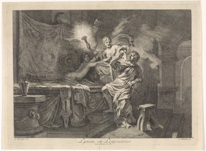 Ceres verhindert den Mord an Triptolemus von Johannes Glauber