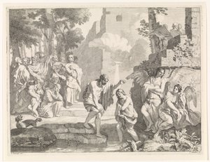 Taufe Christi von Johannes Glauber
