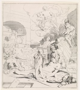 Flehen des heiligen Rochus von Johannes Glauber