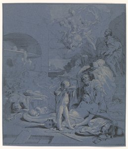Bitte des heiligen Rochus von Johannes Glauber
