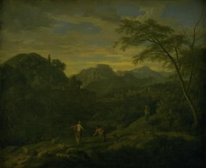 Südliche Berglandschaft von Johannes Glauber