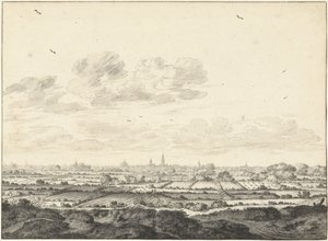 Ansicht von Middelburg von Johannes Goedaert