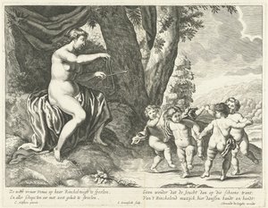 Venus und tanzende Putti von Johannes Gronsveld
