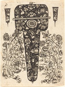 Anhänger verziert mit Blumen von Johannes Hanias