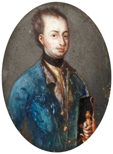 Porträt von König Karl XII. von Schweden 1682-1718 von Johannes Heinrich Möller