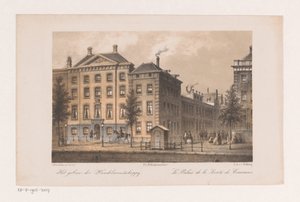 Hauptsitz der Handelsgesellschaft in Amsterdam von Johannes Hilverdink