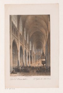 Innenraum der Onze Lieve Vrouwe Kerk in Amsterdam