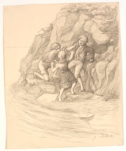 Illustration zu Alfred Tennyson "Enoch Arden"