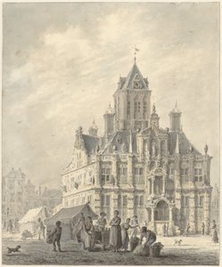 Das Rathaus von Delft