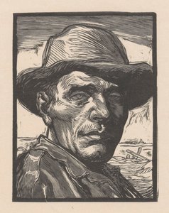 Porträt eines unbekannten Mannes von Johannes Josephus Aarts (signed by artist)