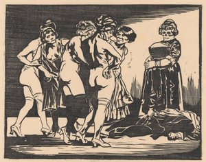 Allegorie auf die Unkeuschheit von Johannes Josephus Aarts