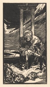 Der Tod bei der Guillotine