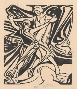 Jakob ringt mit dem Engel von Johannes Josephus Aarts