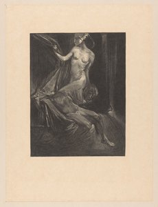 Judith mit dem Kopf und Körper von Holofernes von Johannes Josephus Aarts
