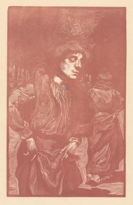 Zwei Frauen gehen auf der Straße von Johannes Josephus Aarts