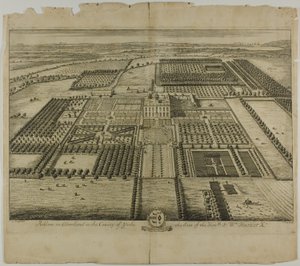 Acklam in Cleveland im County of Yorke, Platte 64 aus Britannia Illustrata von Johannes Kip