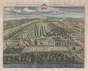 Barrington, Der Sitz von Edmond Bray, Esq., [1712] neu aufgelegt 1768