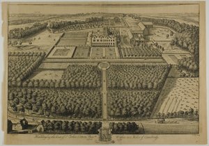 Maddingley, Tafel 57 aus Britannia Illustrata von Johannes Kip