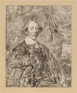Porträt eines sitzenden Mannes, 1771 von Johannes Kornlein