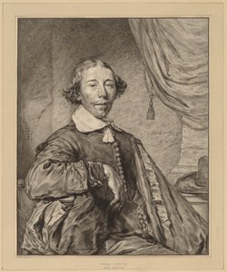 Porträt eines sitzenden Mannes, 1771 von Johannes Kornlein