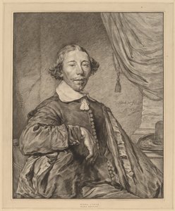 Porträt eines sitzenden Mannes von Johannes Kornlein