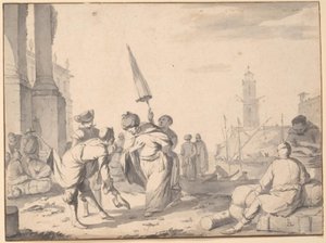Empfang des Orientalen von Johannes Lingelbach