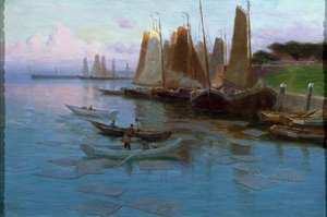 Fischerboote von Johannes Martin Grimelund