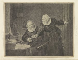 Porträt des Schiffbauers Jan Rijcksen und seiner Frau