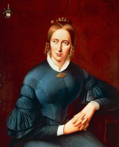 Porträt von Annette von Droste-Hülshoff von Johannes Sprick