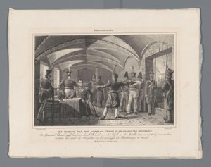 Der Aufenthalt von General Chassé in der Zitadelle von Antwerpen (18. Dezember 1832) von Johannes Steyn
