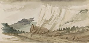 Berglandschaft mit Felsen