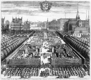 Königlicher Garten von Stockholm, Illustration aus 