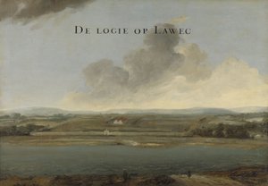 Handelsposten der Niederländischen Ostindien-Kompanie in Lawec, Kambodscha, ca. 1662-3 von Johannes Vinckeboons