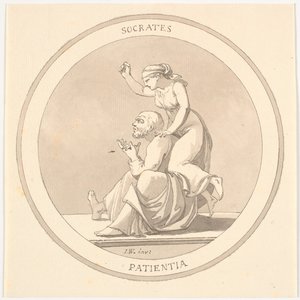 Sokrates / Geduld von Johannes Wiedewelt