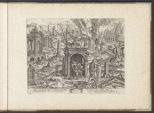 Alter von 80 Jahren bis zum Tod; die Ruine von Johannes Wierix