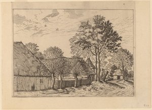 Bauernhöfe von Johannes and Lucas van Doetechum after Master of the Small Landscapes