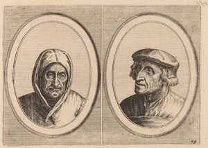 "Aecht Sonder-Ziel" und "Heertje Al-te-mooy" von Johannes and Lucas van Doetechum after Pieter Bruegel the Elder