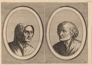 "Erlijcke Lyn" und "Snoepighe Steeve" von Johannes and Lucas van Doetechum after Pieter Bruegel the Elder