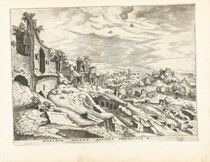 Zweiter Blick auf den Palatin in Rom