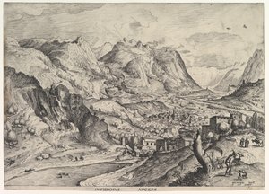 Der listige Vogelfänger Insidiosus auceps aus Die großen Landschaften, ca. 1555-56
