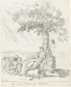 Das Volksregime etabliert, Dekoration auf dem Amstelveld, 1795 von Johannes van Dregt (rejected attribution)
