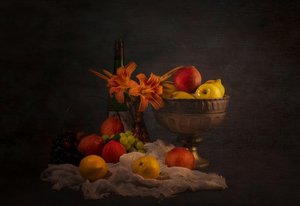 Klassisches Früchte-Stillleben