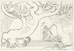 Wald der Harpyien, Inferno, Gesang 13 (Gravur)