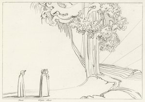 Region der Maßlosigkeit, Fegefeuer, Gesang 22 von John (after) Flaxman