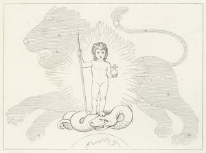 Der Säugling Heiland, Paradies, Gesang 16 von John (after) Flaxman