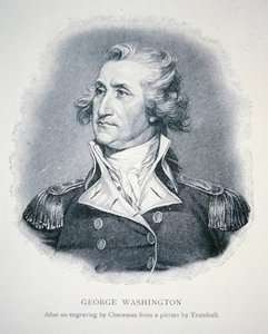George Washington, graviert von Thomas Cheesman