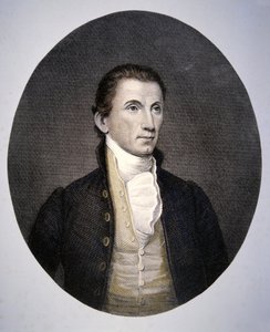 James Monroe (1758-1831) graviert von Asher Brown Durand (1796-1886) von John (after) Vanderlyn