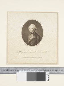 Captain James King (Stich von Francesco Bartolozzi)
