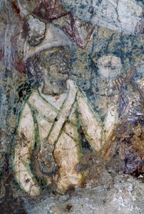 Fresko in der Kirche Agia Anna